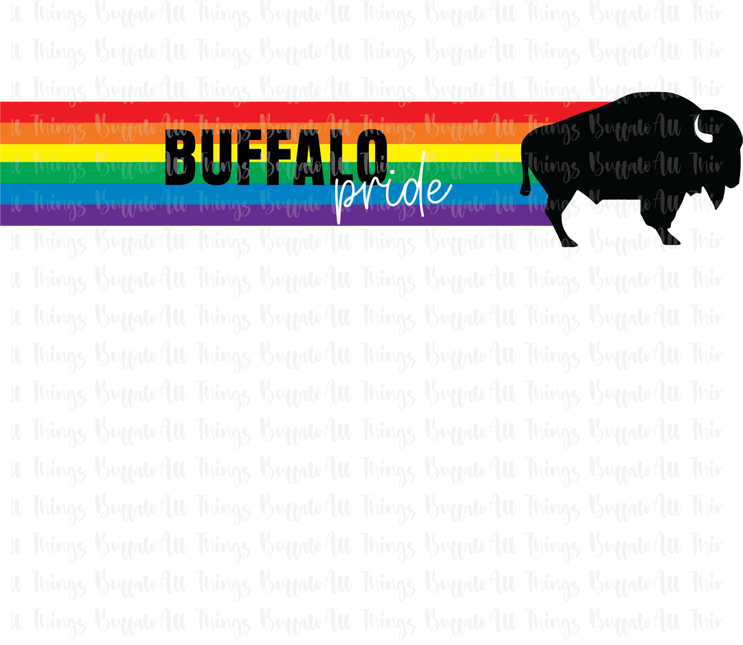 Buffalo Pride (horizontal image)