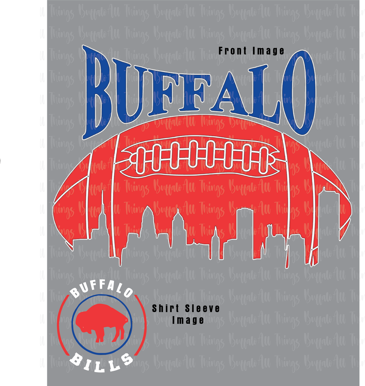 Buffalo Football Skyline