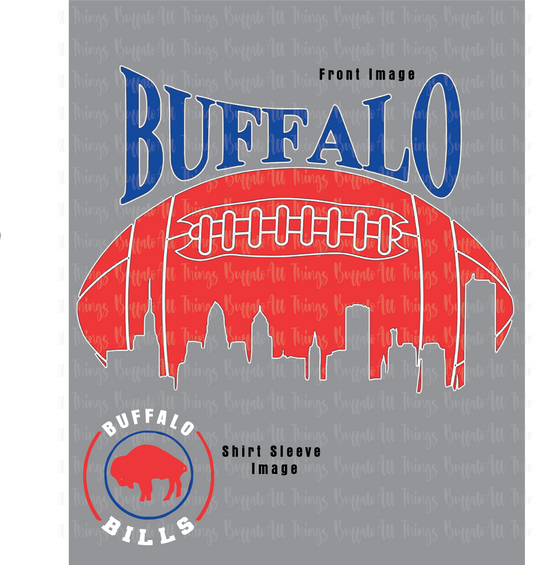 Buffalo Football Skyline