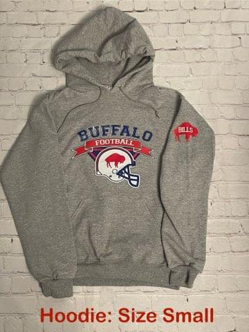 Buffalo Football Hoodie SMALL