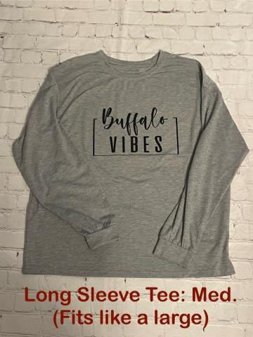 Buffalo Vibes MEDIUM(oversized- like a large) Long Sleeve T